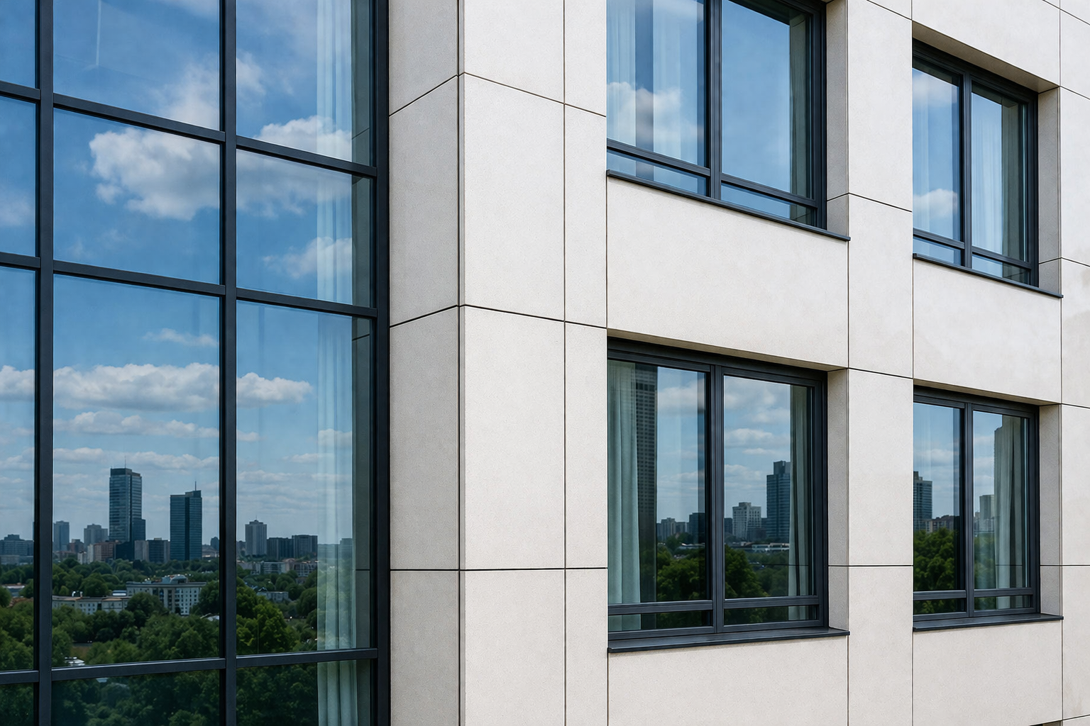 Мойка фасадов